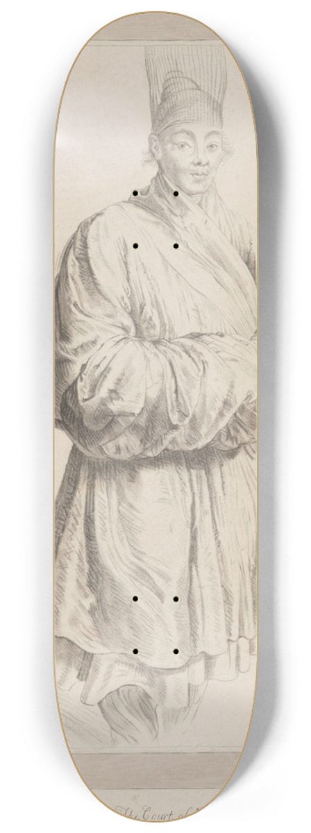 Peter Paul Rubens - A Siamese Envoy 8.25 inch art skate deck