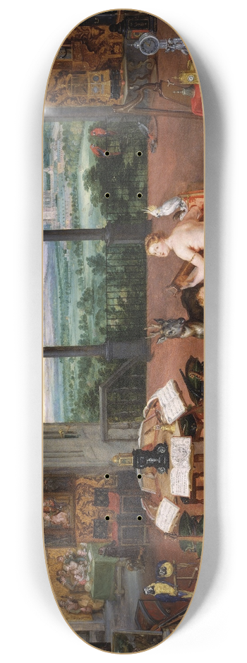 Peter Paul Rubens - Hearing 8.25 inch art skate deck