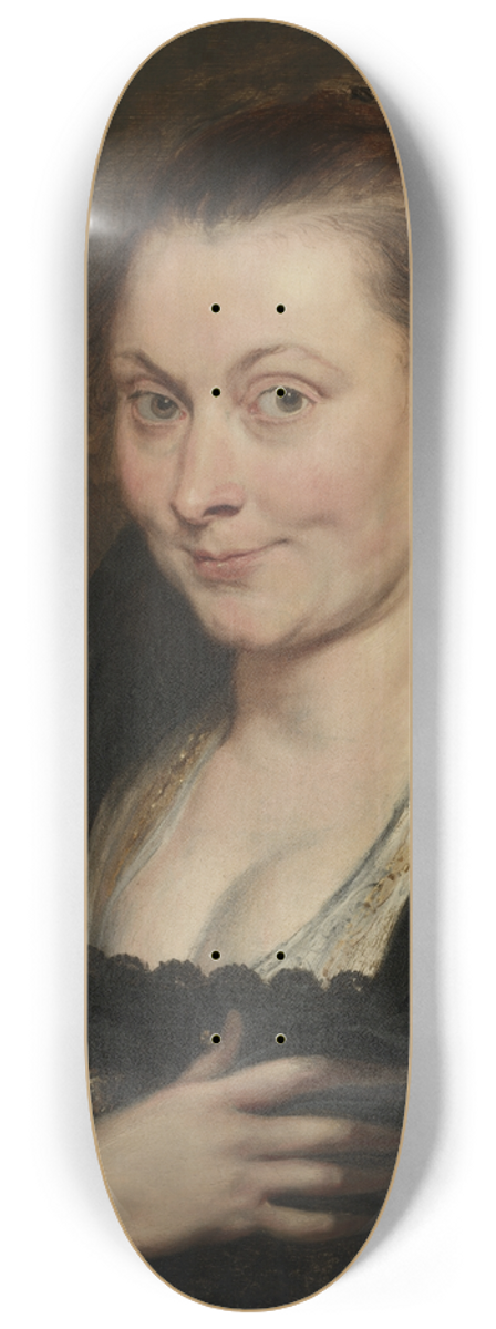 Peter Paul Rubens - Portrait of Isabella Brant 8.25 inch art skate deck