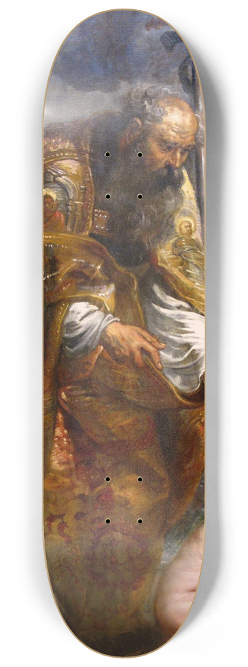 Peter Paul Rubens - Saint Augustine 8.25 inch art skate deck