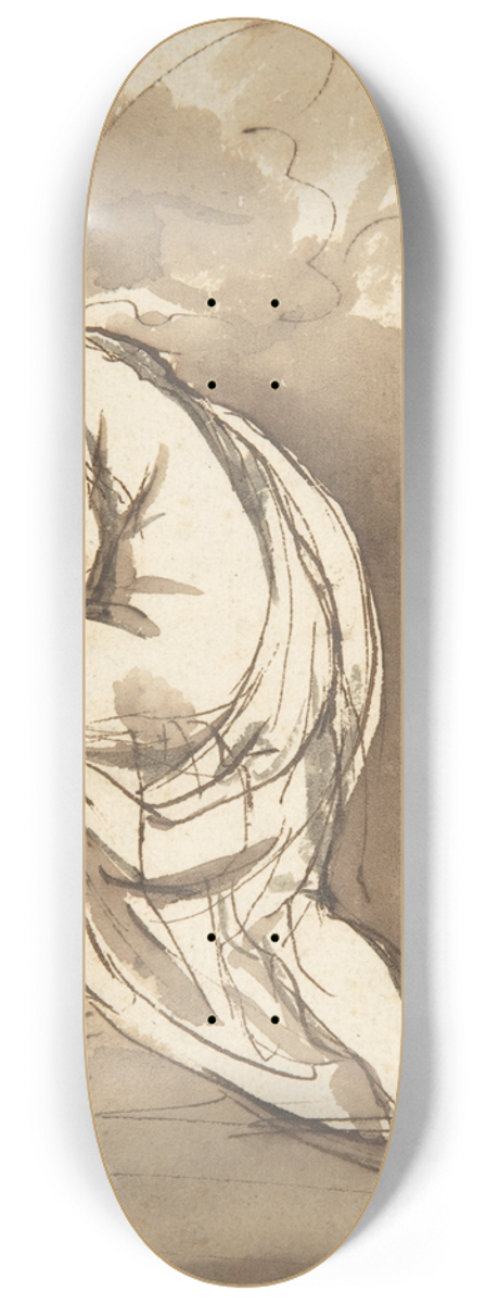 Peter Paul Rubens - Susanna 8.25 inch art skate deck