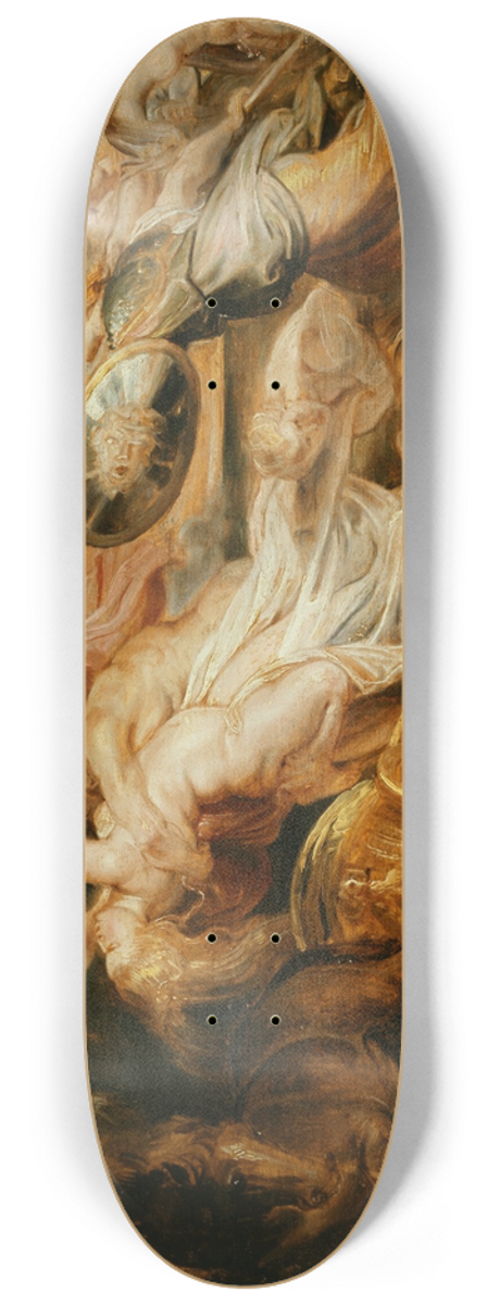 Peter Paul Rubens - The Abduction of Proserpina 8.25 inch art skate deck