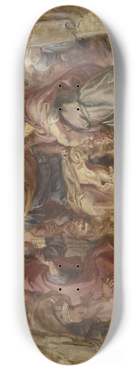 Peter Paul Rubens - The Wrath of Achilles 8.25 inch art skate deck