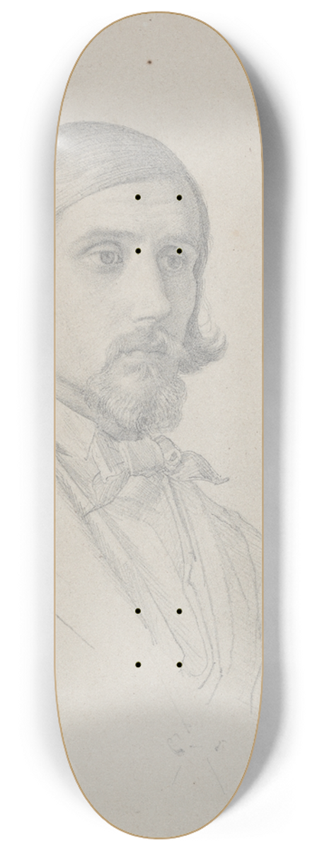 Peter von Hess - Ogden Nicholas Rood 8.25 inch art skate deck