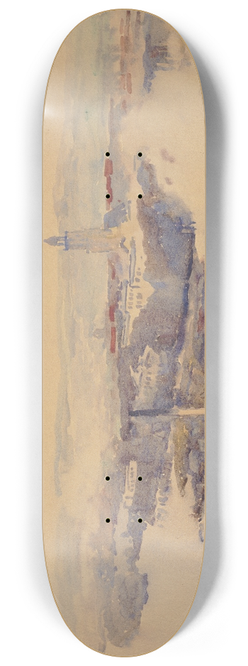 Philipp Franck - Potsdam mit Garnisonskirche 8.25 inch art skate deck