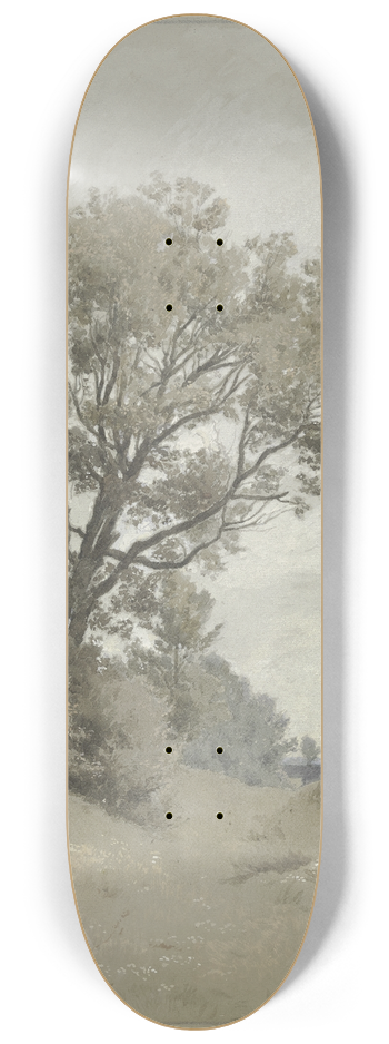 Philipp Rth - Mutter mit Kind auf einer Wiese sitzend 8.25 inch art skate deck