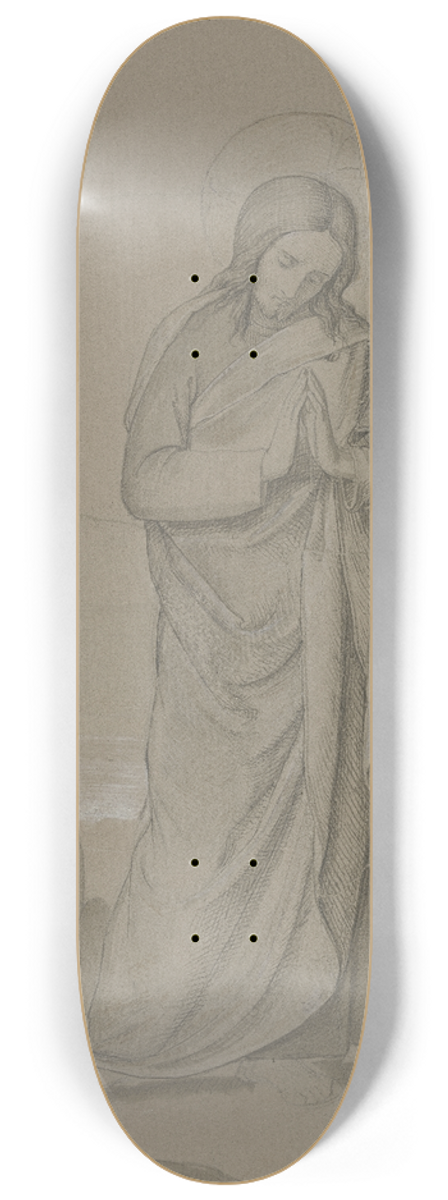 Philipp Veit - Temptation of Christ 8.25 inch art skate deck