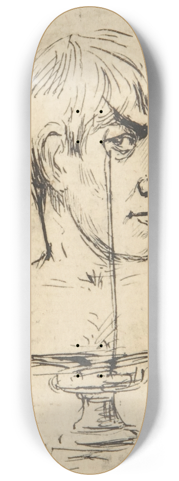 Phil May - Phil Mays Bust. Has he 8.25 inch art skate deck