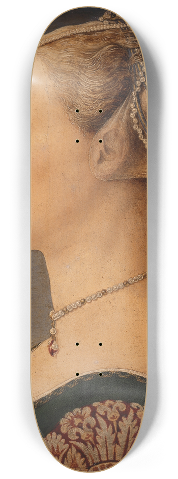 Piero del Pollaiolo - Portrait of a girl 8.25 inch art skate deck