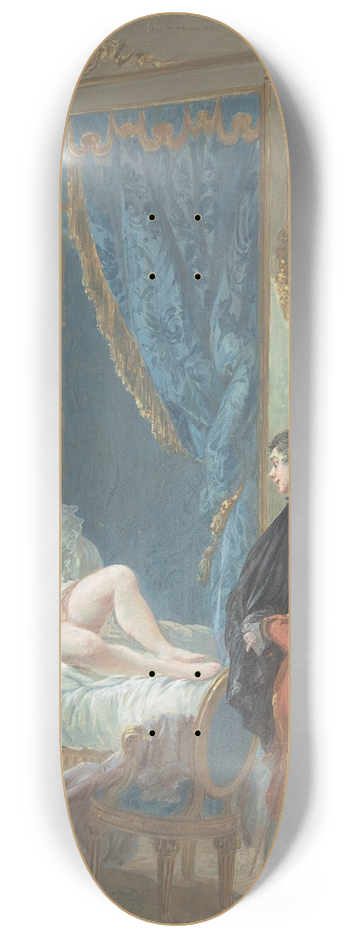 Pierre-Antoine Baudouin - Le Matin (Morning) 8.25 inch art skate deck