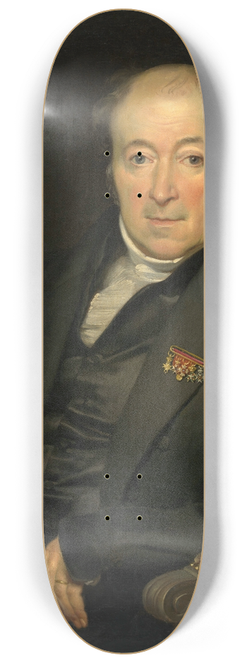 Antoon Van IJsendijck - The Painter Mattheus Ignatius van Bree 8.25 inch art skate deck