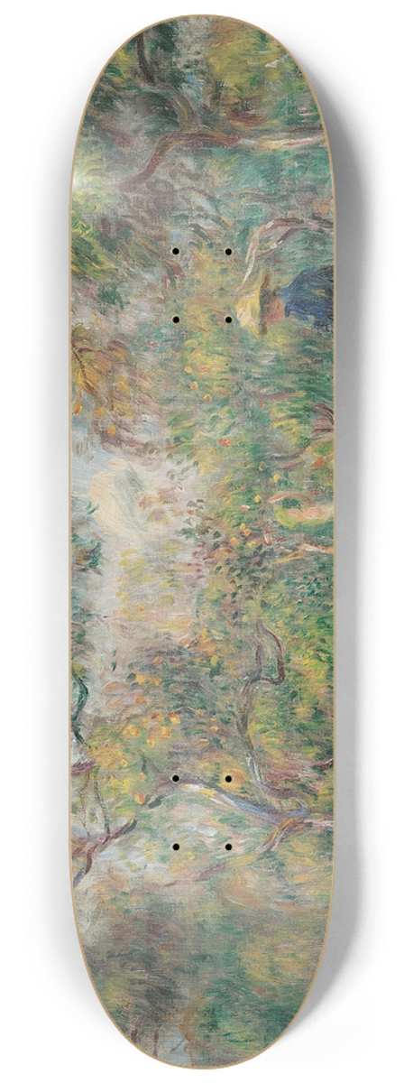 Pierre-Auguste Renoir - Femme Dans Un Paysage 8.25 inch art skate deck