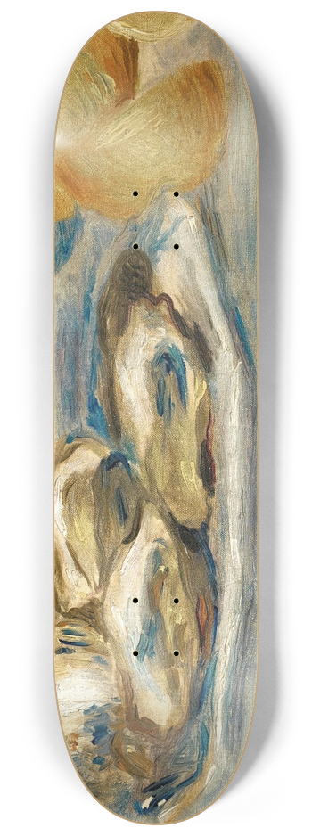 Pierre-Auguste Renoir - Nature Morte Aux Citrons Et Aux Hutres 8.25 inch art skate deck