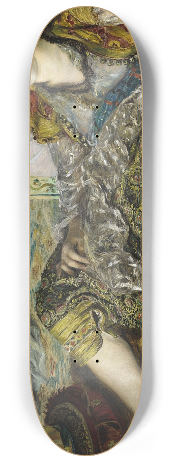 Pierre-Auguste Renoir - Odalisque 8.25 inch art skate deck