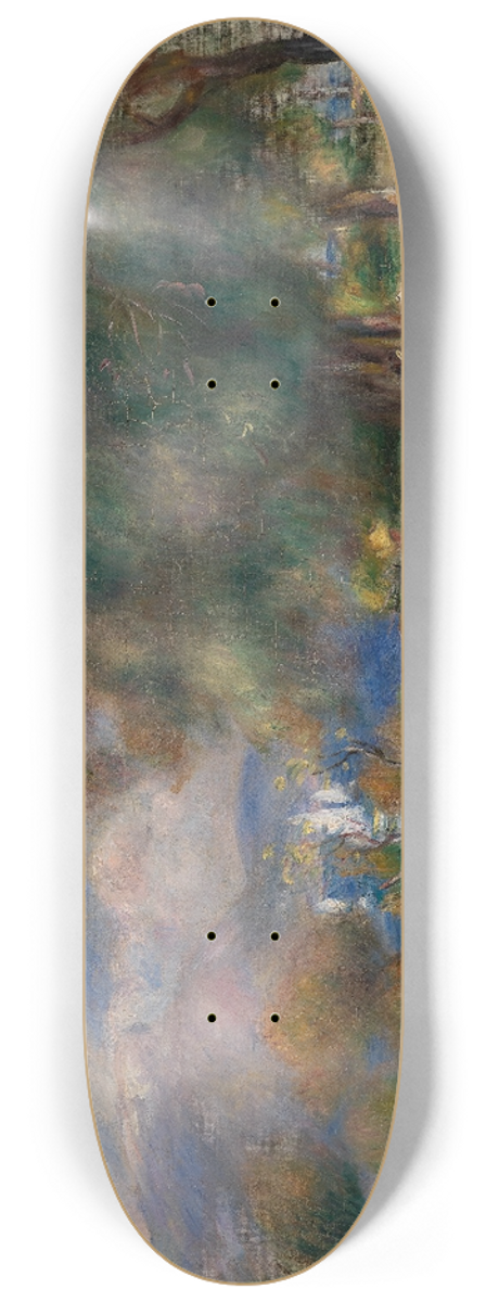 Pierre-Auguste Renoir - Peninsula of Saint-Jean 8.25 inch art skate deck