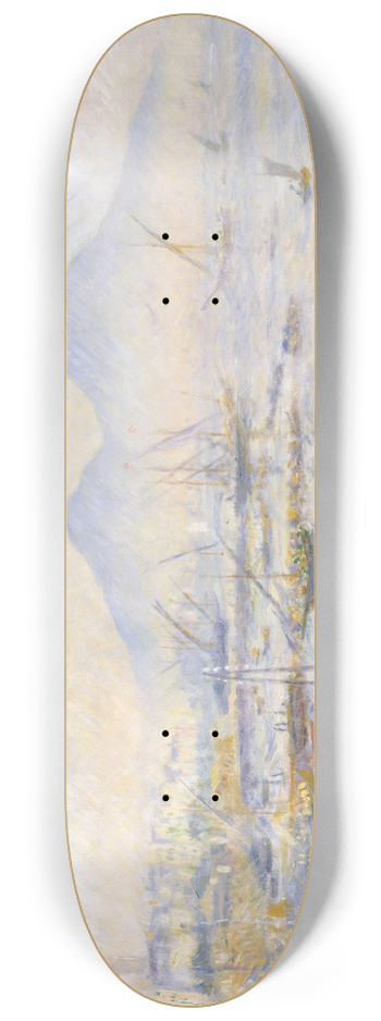 Pierre-Auguste Renoir - The Bay of Naples 8.25 inch art skate deck