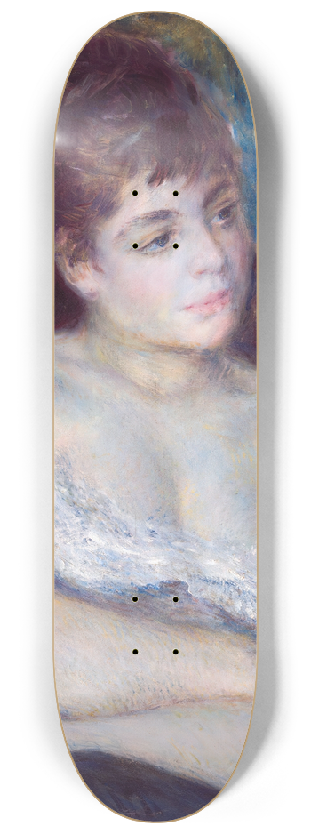 Pierre-Auguste Renoir - Woman in an Armchair 8.25 inch art skate deck