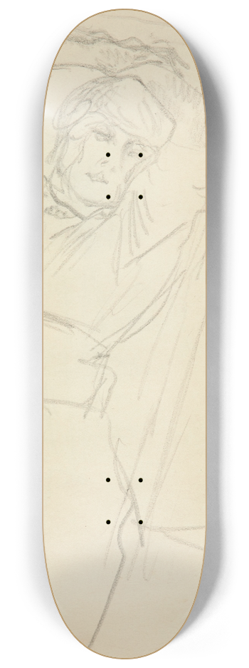 Pierre Bonnard - Femme  la chaise longue 8.25 inch art skate deck