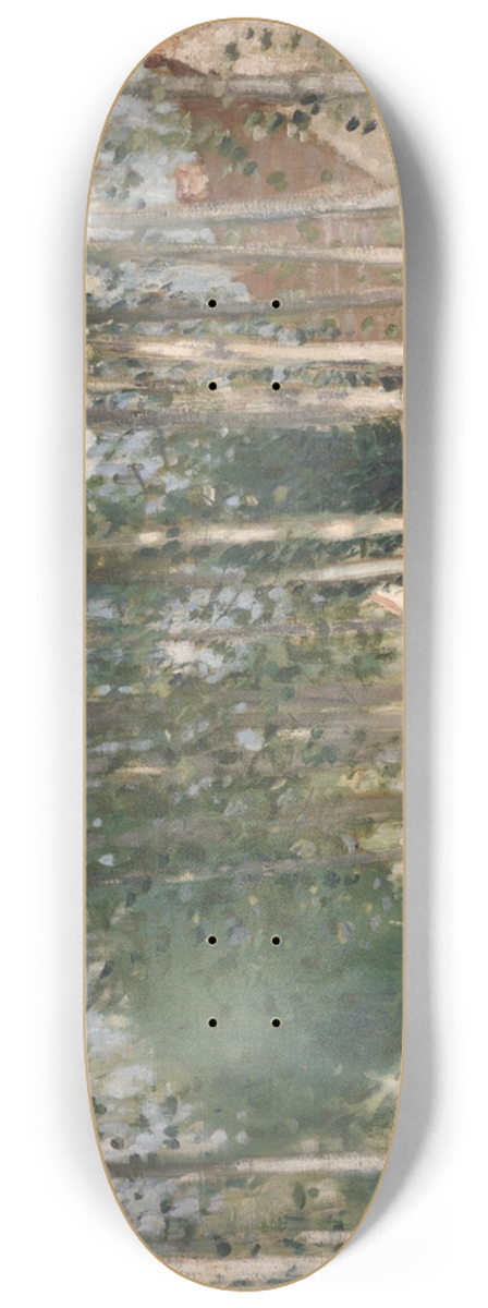 Pierre-Eugne Montzin - Les peupliers 8.25 inch art skate deck