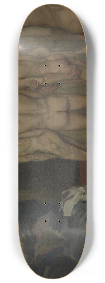 Pierre Georges Jeanniot - Conscrits 8.25 inch art skate deck