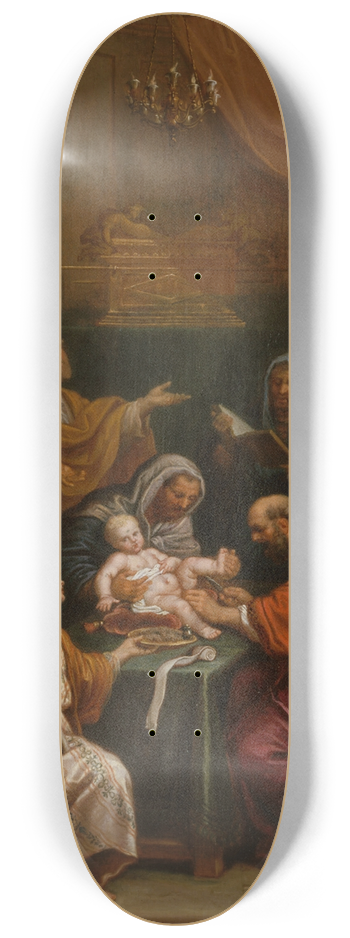 Pierre Mignard - La Circoncision 8.25 inch art skate deck
