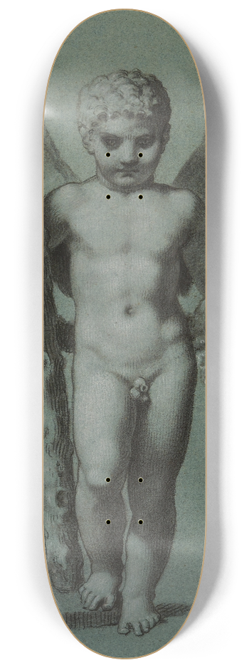 Pierre-Paul Prud'hon - Le gnie de la Force 8.25 inch art skate deck