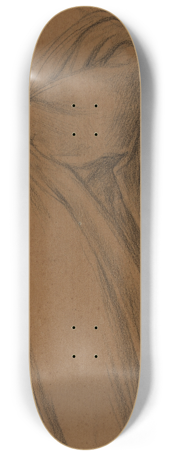 Pierre Puvis de Chavannes - Femme drape, debout, de face 8.25 inch art skate deck