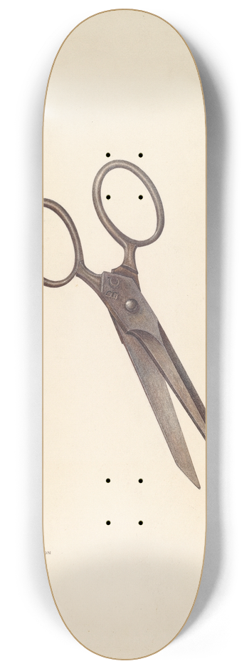 Archie Thompson - Bishop Hill  Small Scissors 8.25 inch art skate deck