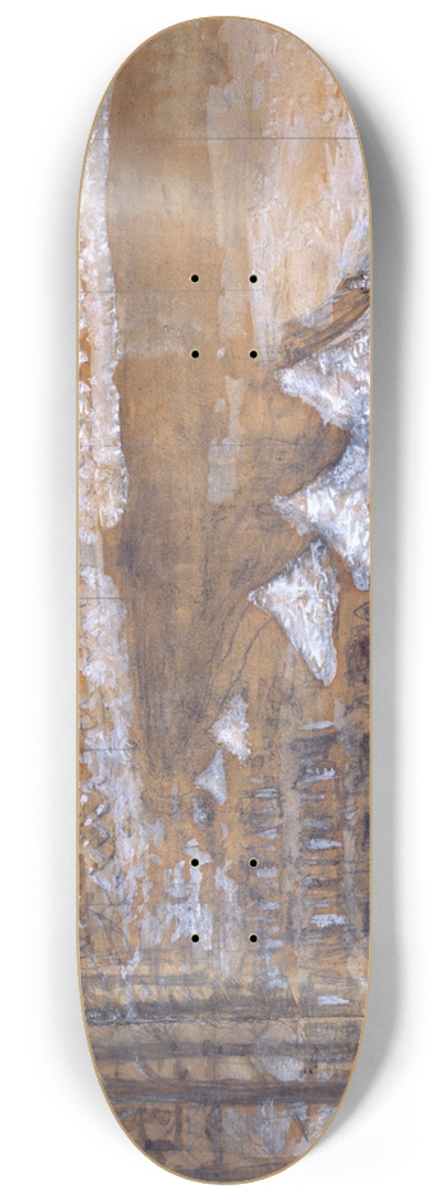 Pierre Puvis de Chavannes - Pice deau des Suisses  Versailles 8.25 inch art skate deck