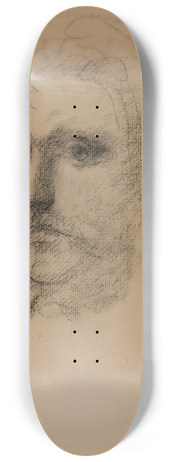 Pierre Puvis de Chavannes - Portrait dhomme 8.25 inch art skate deck