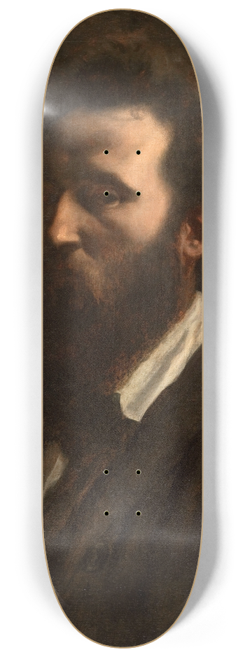 Pierre Puvis de Chavannes - Self-portrait 8.25 inch art skate deck