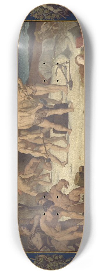 Pierre Puvis de Chavannes - Work 8.25 inch art skate deck