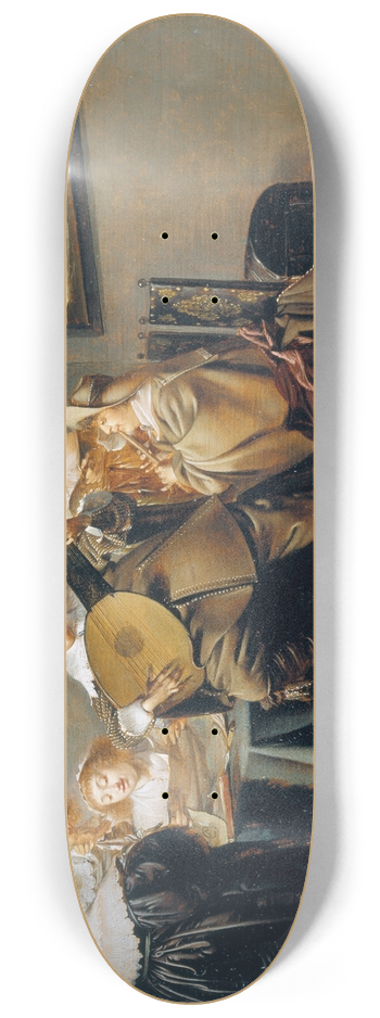 Pieter Codde - Company of Music-Makers 8.25 inch art skate deck