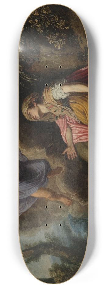 Pieter Lastman - Hagar and the Angel 8.25 inch art skate deck