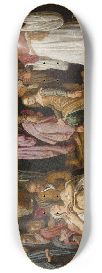 Pieter Lastman - The Raising of Lazarus 8.25 inch art skate deck