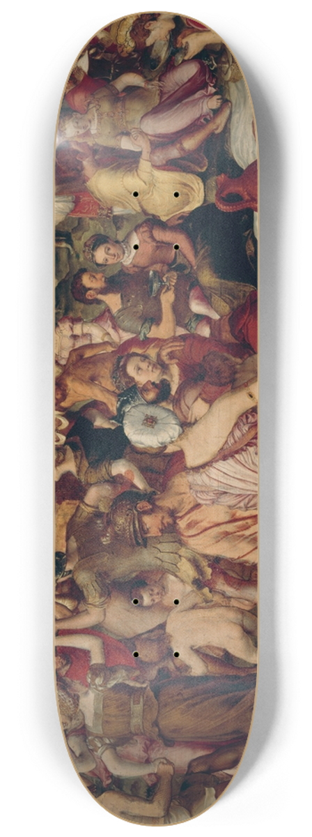 Pieter Pourbus - The Golden Calf 8.25 inch art skate deck