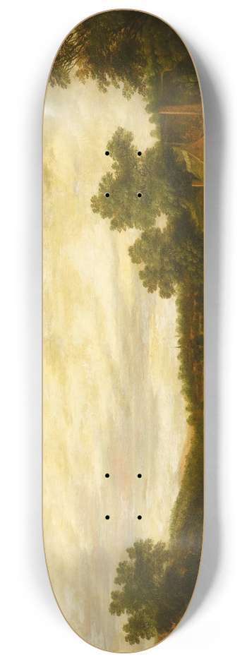 Pieter Stalpaert - Hilly landscape 8.25 inch art skate deck