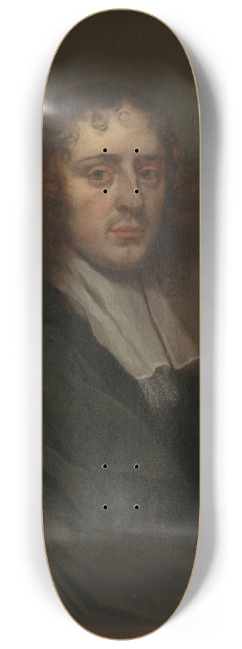 Pieter van Anraedt - Portrait of a Man 8.25 inch art skate deck