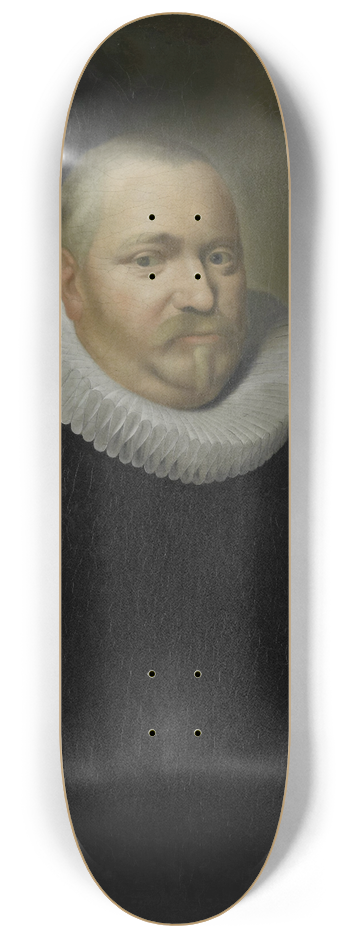 Pieter Van Der Werff - Portrait of Ewoud Pietersz van der Horst, Director of the Rotterdam Chamber of the Dutch East India Company, elected 1618 8.25 inch art skate deck