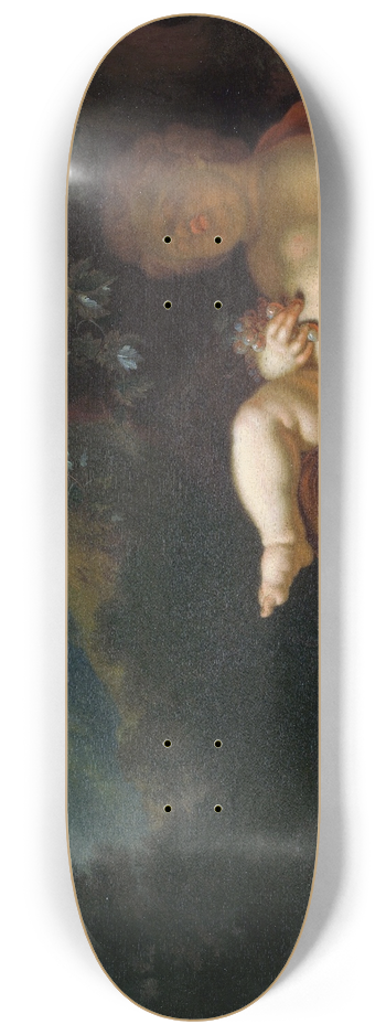 Pieter Van Der Werff - The Infant Bacchus 8.25 inch art skate deck