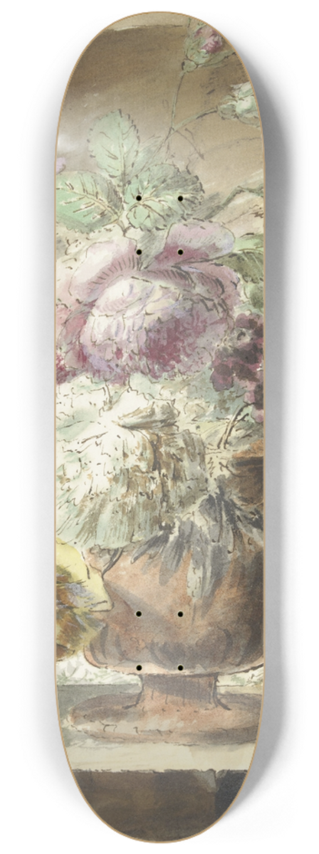 Pieter van Loo - Bloemen 8.25 inch art skate deck