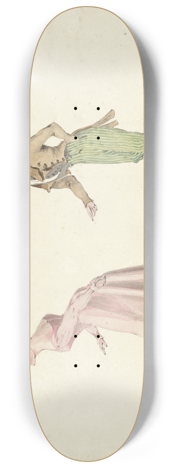 Pieter van Loon - Dansend paar 8.25 inch art skate deck