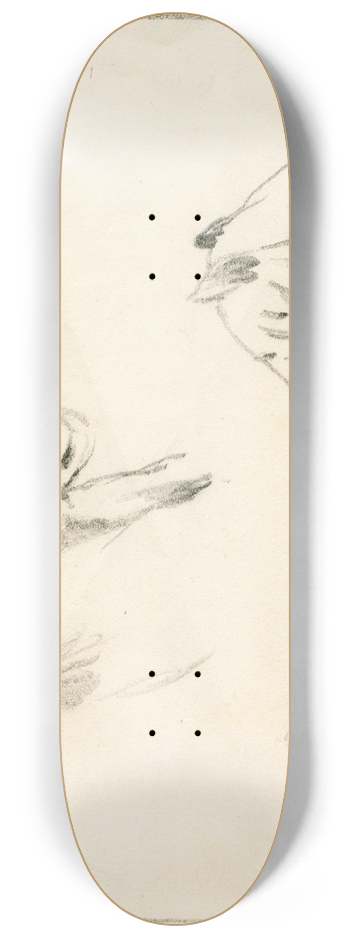 Pieter van Loon - De kop van een leeuwin 8.25 inch art skate deck