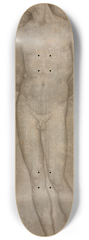 Pietro Perugino - Saint Sebastian 8.25 inch art skate deck