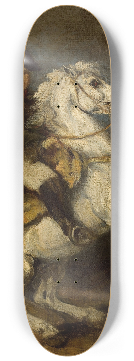 Piotr Michaowski - Napoleon on horseback 8.25 inch art skate deck