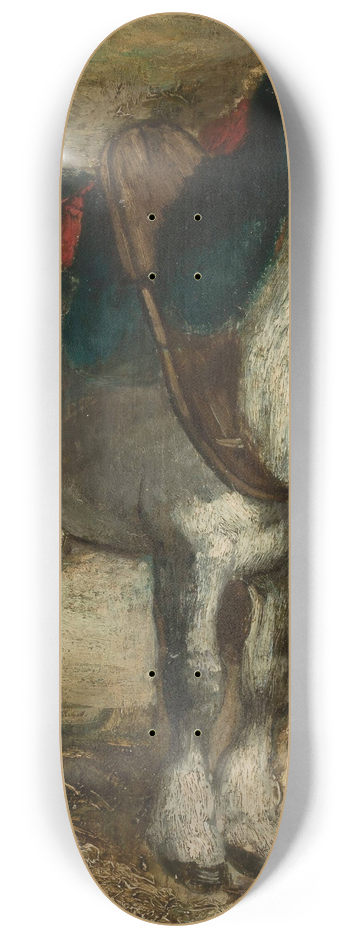 Piotr Michaowski - Percheron harnessed 8.25 inch art skate deck