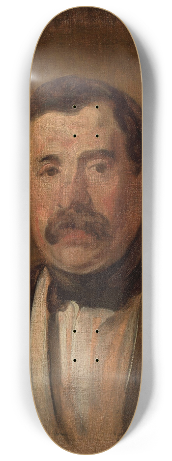 Piotr Michaowski - Portrait of Maksymilian Oborski 8.25 inch art skate deck