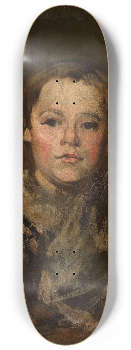Piotr Michaowski - Portrait of the artists son 8.25 inch art skate deck