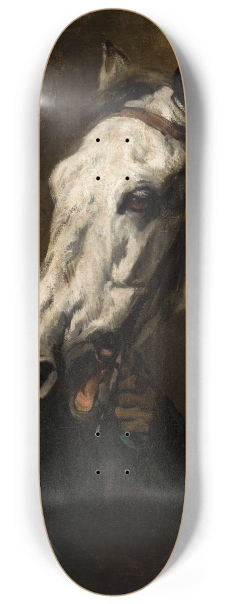Piotr Michaowski - Stable Boy Holding the Horse by the Bridle 8.25 inch art skate deck