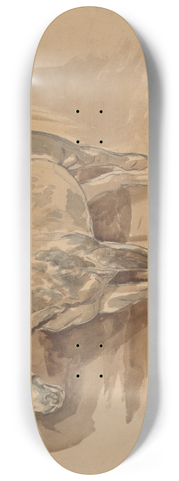 Piotr Michaowski - Studium jabkowitego konia 8.25 inch art skate deck